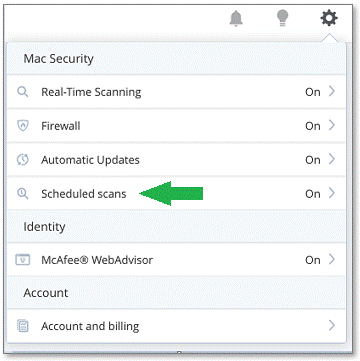 learn how to scan your device by McAfee antivirus Software Application